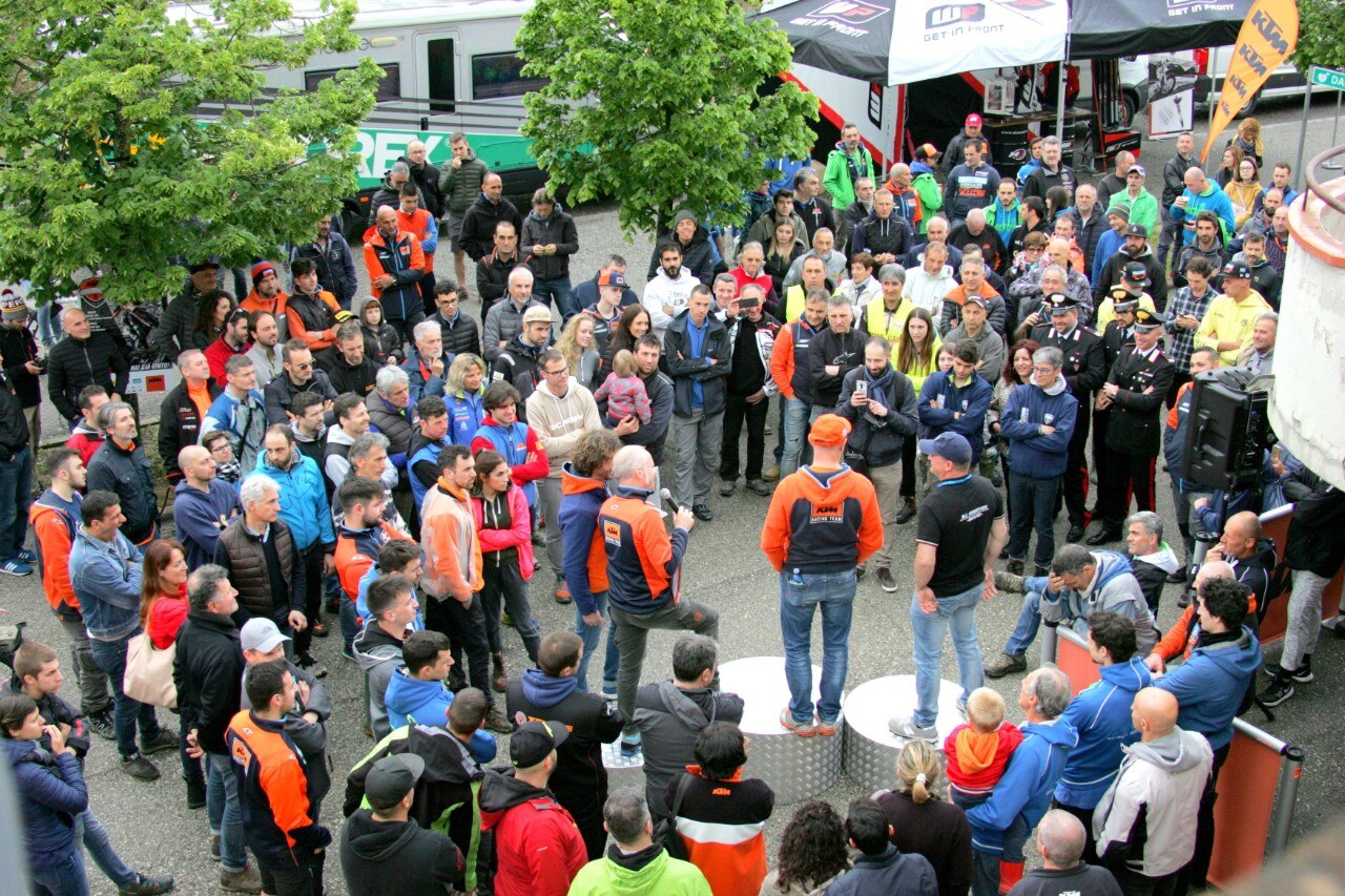 Il Trofeo Enduro KTM 2019 nella morsa del fango ad Anghiari